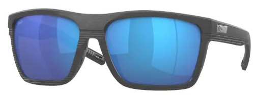 Costa Polarized Glasses Pargo Net Dark Grey (Blue Mirror 580G)
