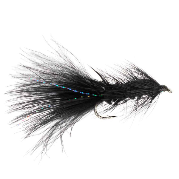 Kami Flies Streamer - Wolly Bugger black