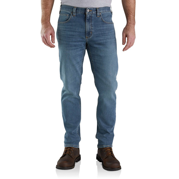 Carhartt Rugged Flex 5-Pocket Jeans Tapered Cut Relaxed Fit arcadia