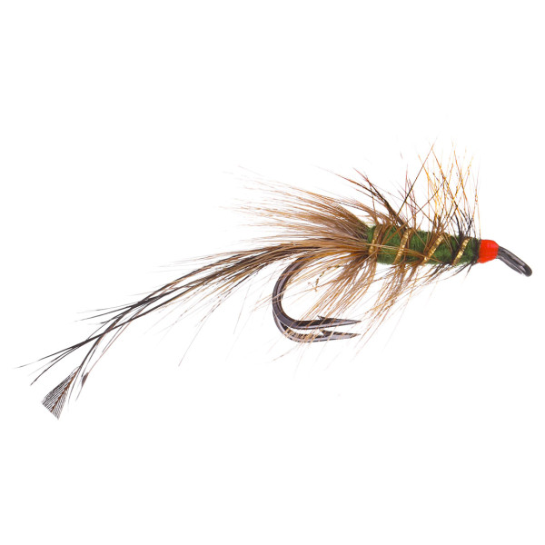 Superflies Salmon Fly - Uppobomber Olive Loop Double