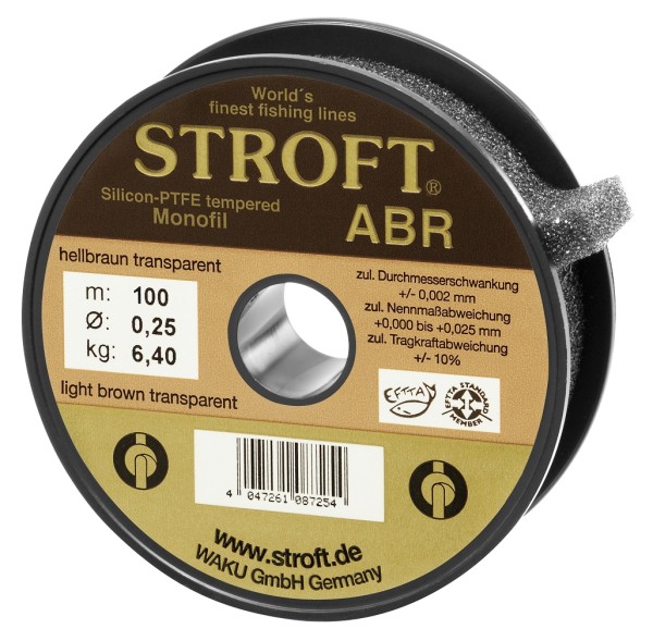 Stroft ABR Tippet Leader 100m/Spool
