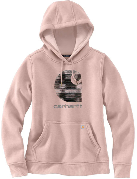 Carahrtt Woman Rain Defender Promo Sweatshirt Hoody ash rose For