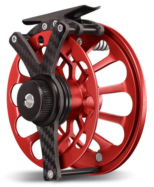 Vosseler Tryst Carbon Fly Reel red