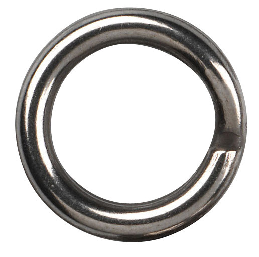 Gamakatsu Stainless Hyper Split Ring Black Nickel