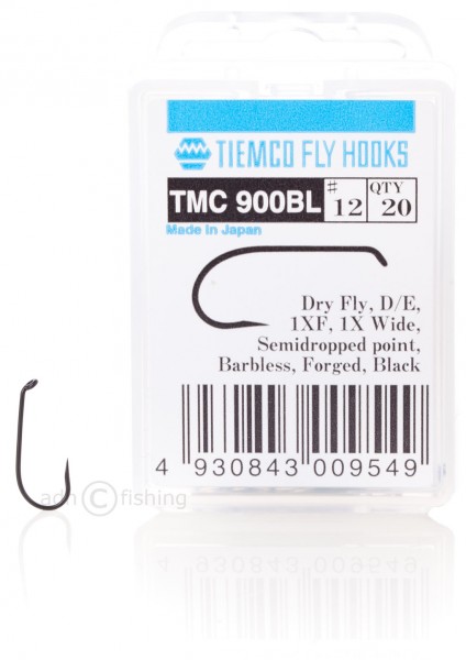 Tiemco TMC 900BL Barbless Hook