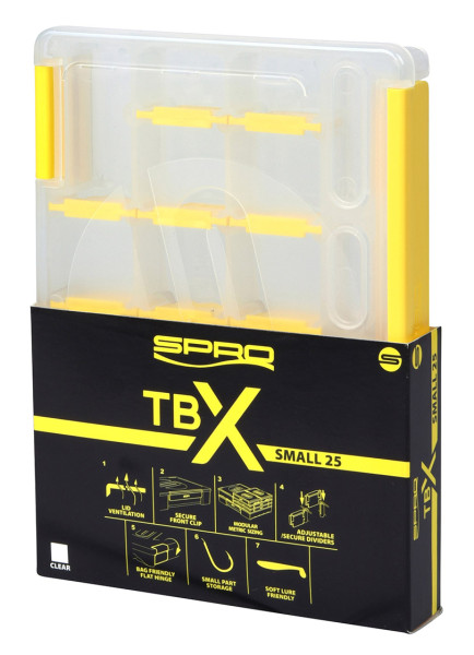 Spro TBX 25S Clear Box 17,5 x 12,5 x 2,5 cm