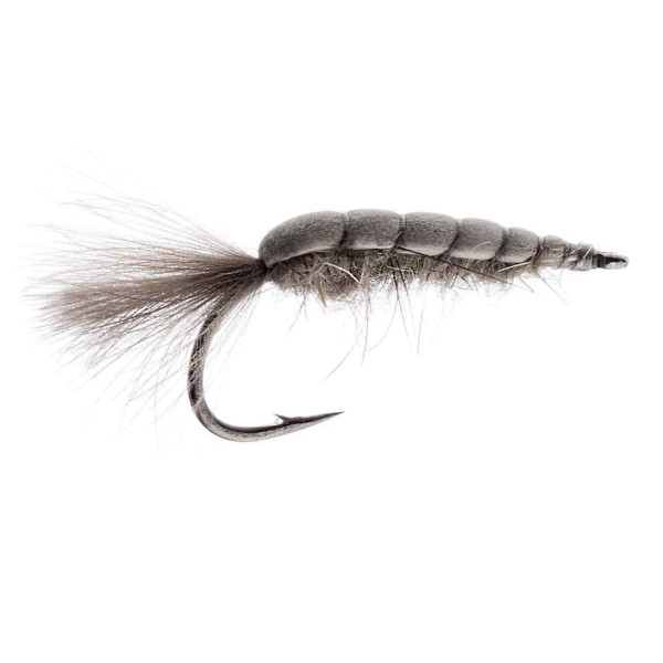 Kami Flies Sea Trout Fly - Foam Scud grey