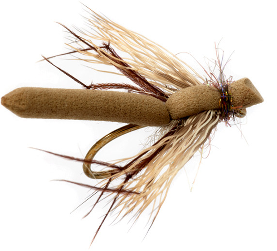 Fulling Mill Dry Fly - Jenkins Daddy Natural Barbless