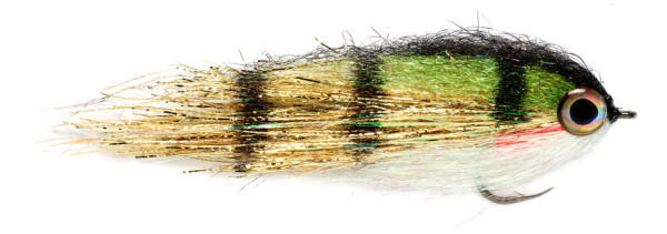 Fulling Mill Pike Streamer - Clydesdale Gold Perch