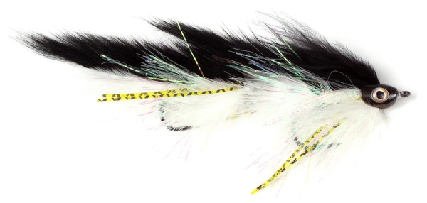 Guideline Streamer - Scull Bunker Zonker black/white