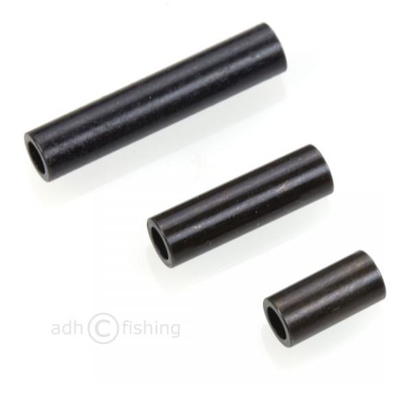 adh-fishing US Brass Tube Weights Cylinder black