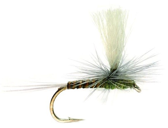 Fulling Mill Dry Fly - Quill Parachute Olive Dun