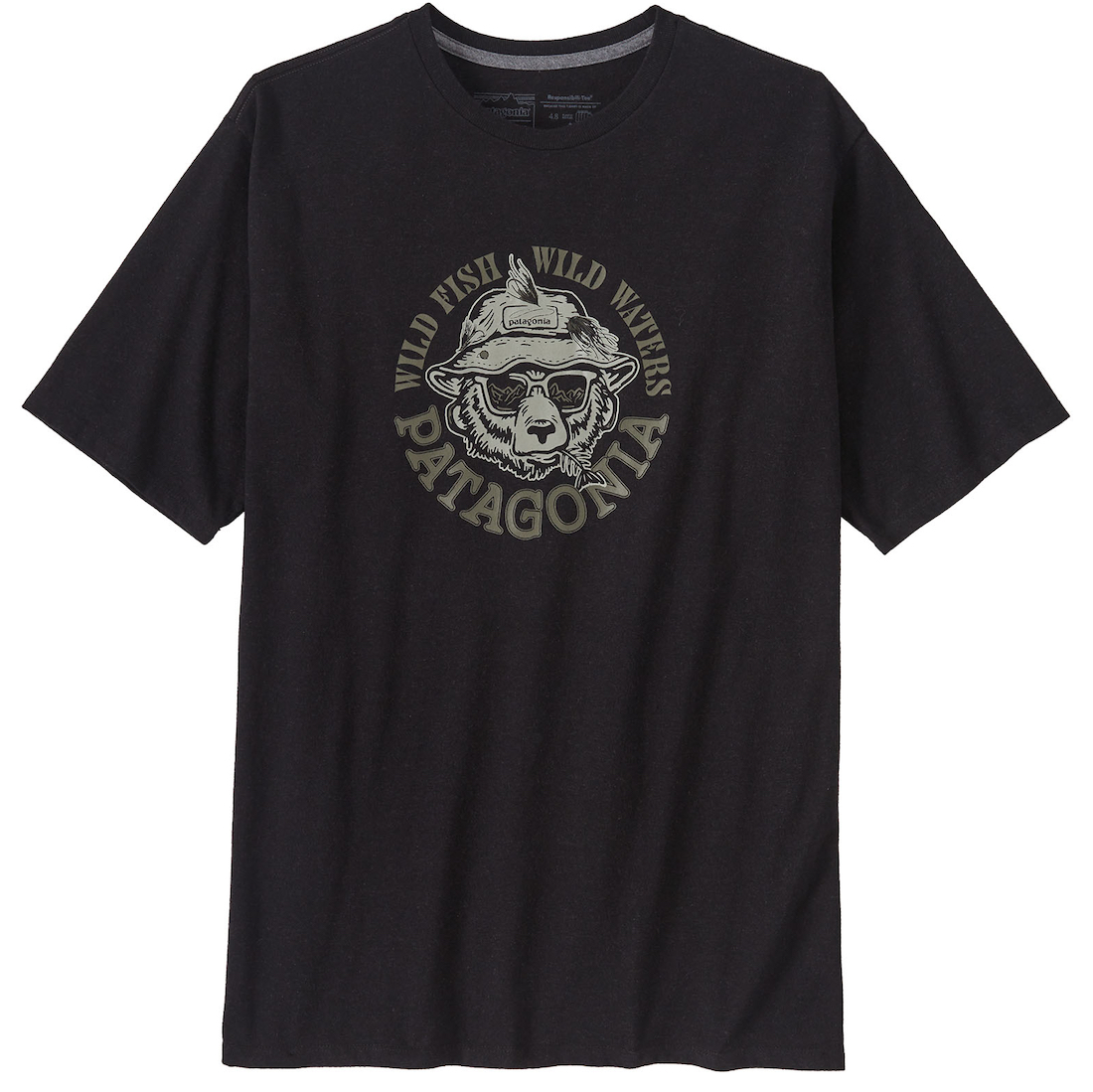 Patagonia black hotsell t shirt