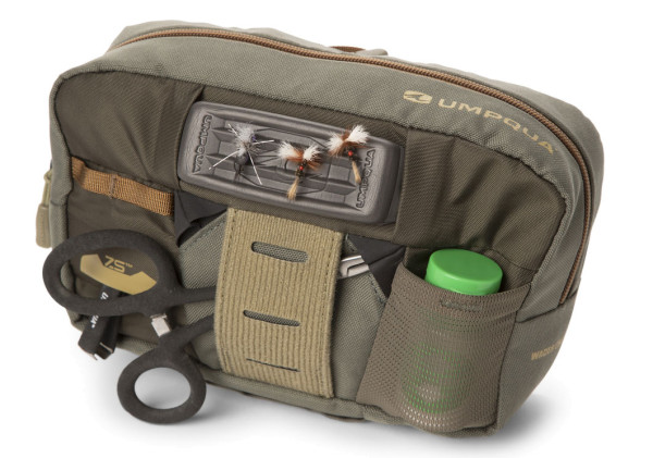 Umpqua ZS2 Wader Chest Pack Tasche für Wathosen olive