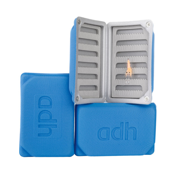 adh-fishing Foam Fly Box Medium Ultralight blue