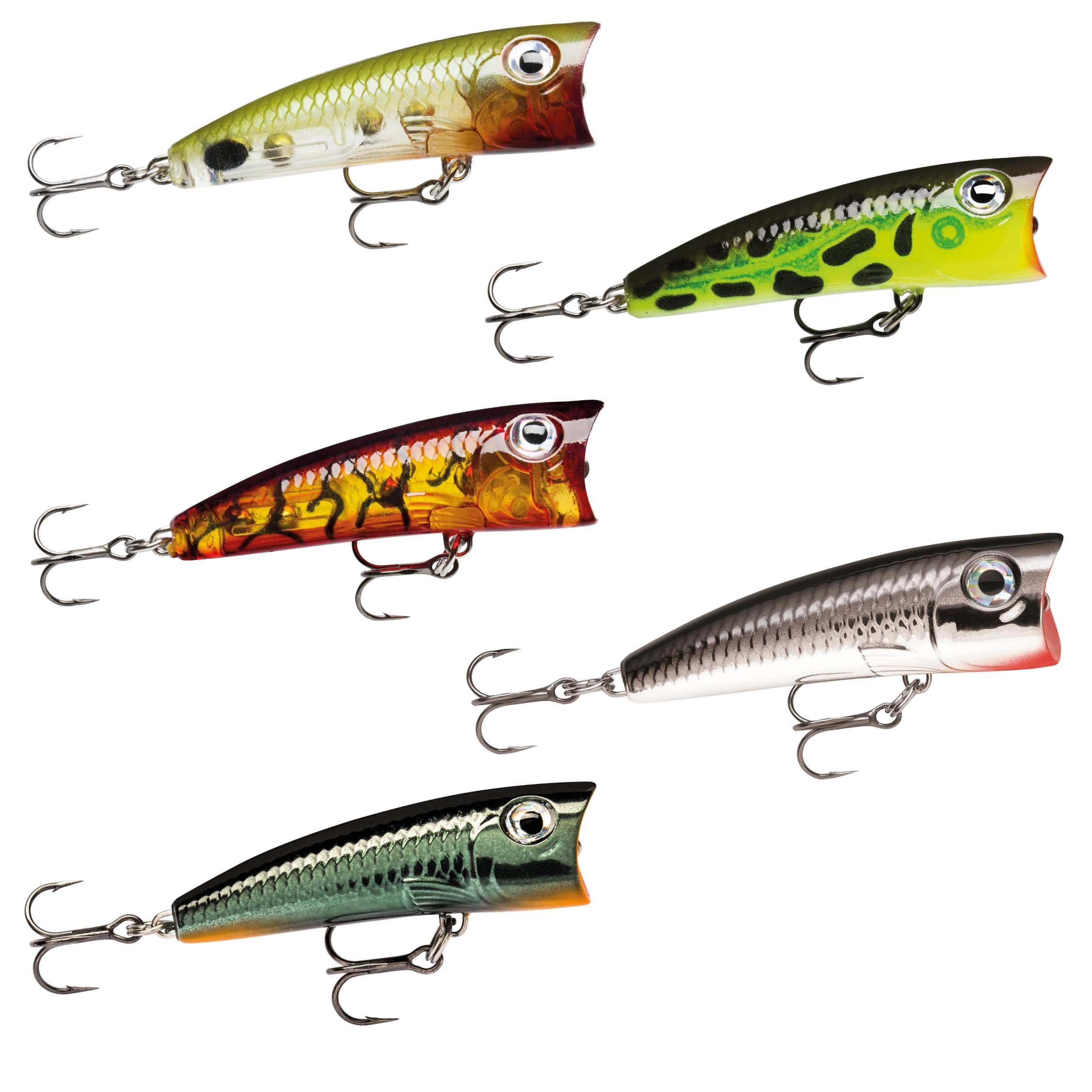 rapala ultra light pop ulp-4 ulp04 gch gold chrome 1 1/2" 1/8oz surface popper 