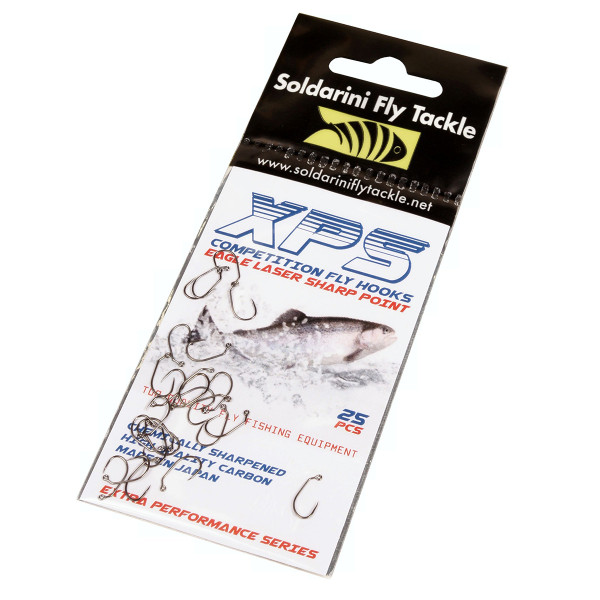 Soldarini XPS Competiton Fly Hooks C128 Jig Wide Hook