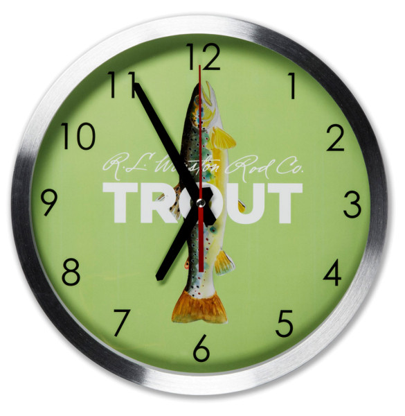 Winston Trout Wall Clock