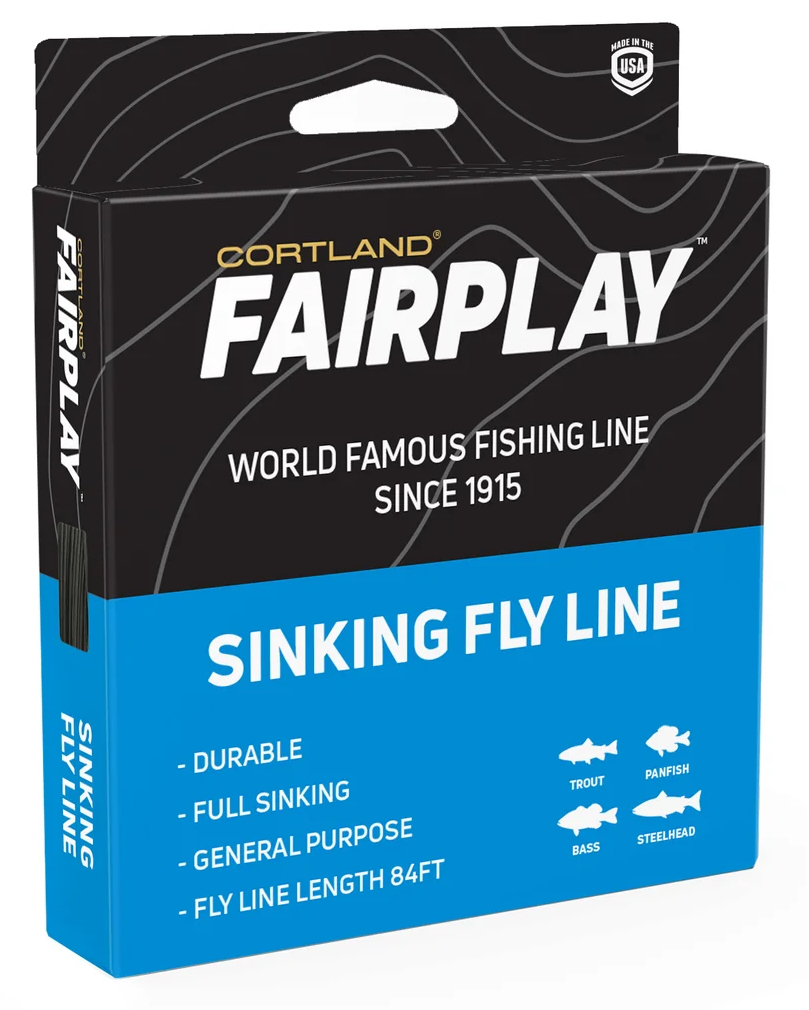 Cortland Fairplay Sink 2 Fly Line, WF - Sinking, Single-handed, Fly Lines