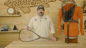 Fishpond Nomad Middle Fork Net brown trout