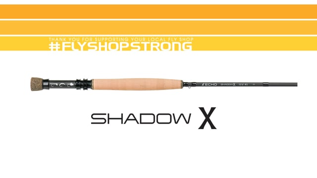 Echo Shadow X Single Handed Fly Rod