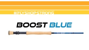 Echo Boost Blue Saltwater Single Handed Fly Rod
