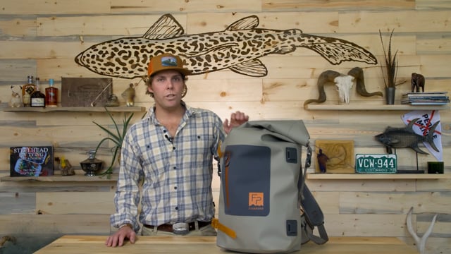 Fishpond Wind River Roll Top Backpack Eco shadowcast camo