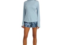 Simms W's Solarflex Hoody steel blue heather