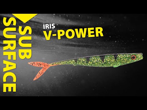 Spro Iris V-Power Softlure 8 cm