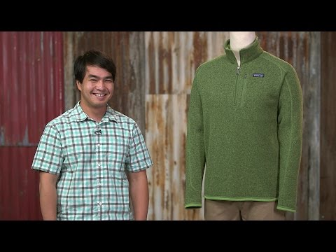 Patagonia M's Better Sweater 1/4 Zip Pullover PLCN - Pelican
