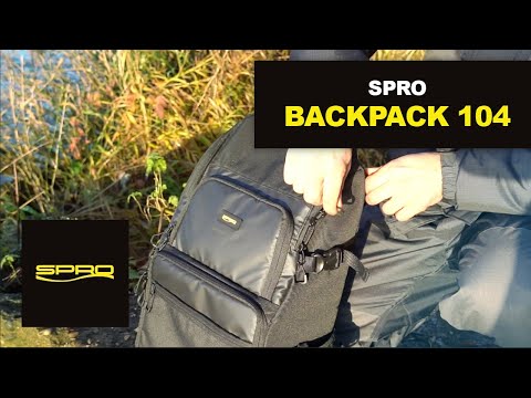 Spro BACKPACK 104 with 4 storage boxes 