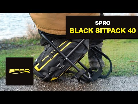 SPRO waterproof 40 Liter Backpack with Chair SITPAK 40