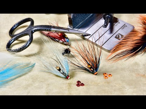 Frödin Flies Tube Fly Sea Trout Spey Series - Black Doctor Spey