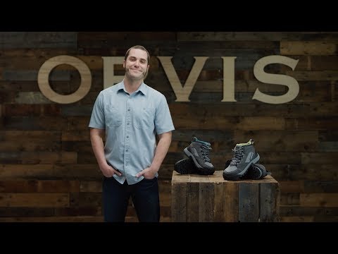 Orvis Ultralight Wading Boot extra light with rubber sole cloudburst