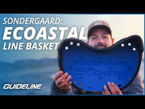 Sondergaard Coastal Stripping Basket line basket coastal blue