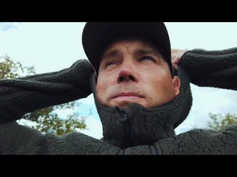 Geoff Anderson Teddy Fleece Jacket blue