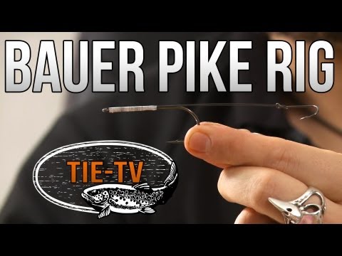 Partridge Bauer Wiggletail Pike Rig with Rattle
