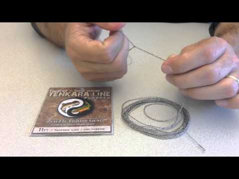 Zen Tenkara Furled and Tapered Tenkara Fly Line low-vis