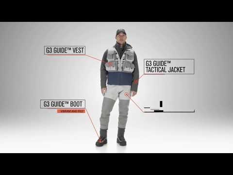 Simms G3 Guide Pant Waders cinder