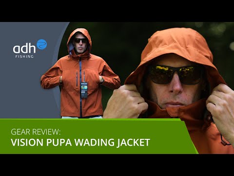 Vision Pupa Wading Jacket rusty orange