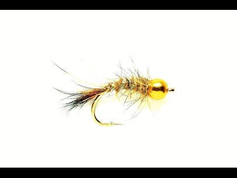 Fulling Mill Nymph - Gold Nugget Hare Ear Oilve