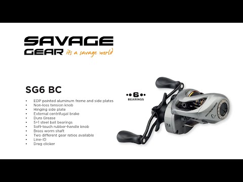 Savage Gear Baitcasting Reel SG 6 100 LH