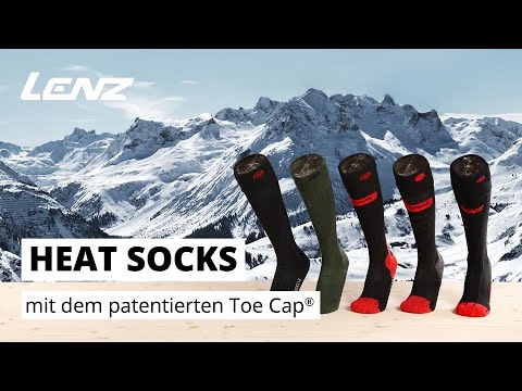 Lenz Heat Sock 4.0 Toe Cap + RCB 120 Lithium Pack