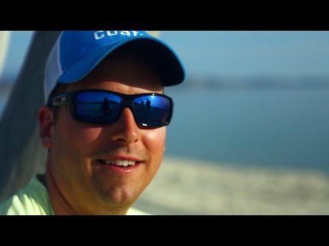 Costa Polarized Glasses Cat Cay Blackout (Blue Mirror 580G)
