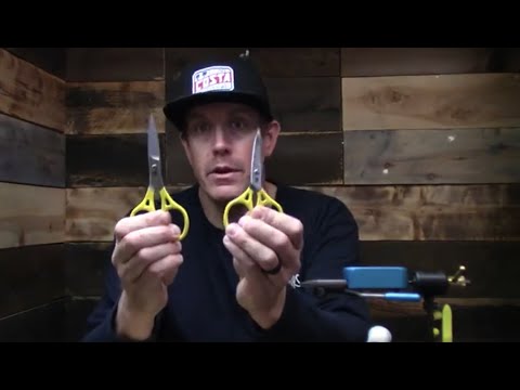 Loon Ergo 6'' Prime Scissors Tying Scissors black