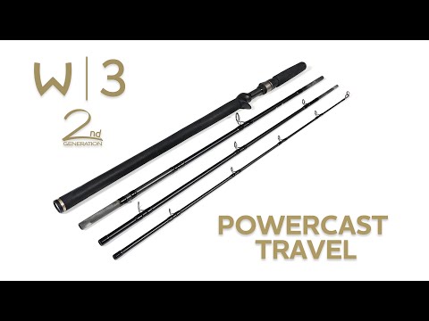 Westin W3 Powercast-T Travel 2nd Baitcast Rod