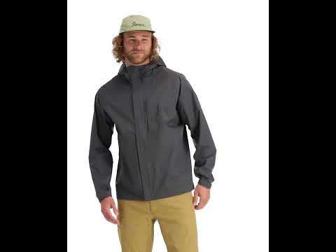 Simms Waypoints Rain Jacket dark clover