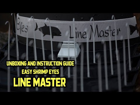 Easy Shrimp Eyes Line Master line basket Black & Blue