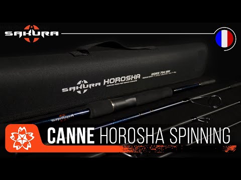 SAKURA HOROSHA Travel Spin Rod 4-pieces
