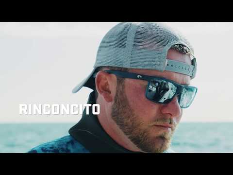 Costa Polarized Glasses Rinconcito Matte Gray (Green Mirror 580G)
